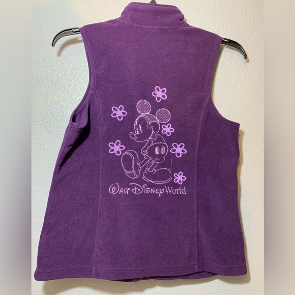 Disney Parks Authentic Original Girl’s Purple Vest Sz M - Picture 4 of 12